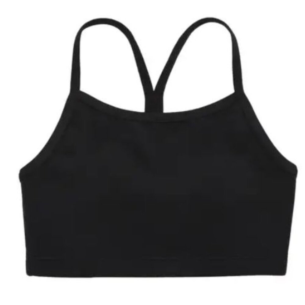Zella Girl (Nordstrom Brand) Black Live-In Strappy Bra